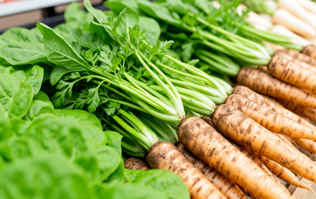 Frische lokale Zutaten